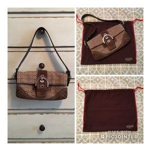 COACH Shoulder Bag in Signature Mini C Design